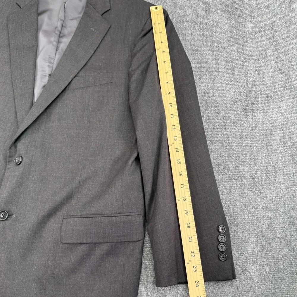 Brooks Brothers 1818 Madison Estrato Suit Mens 44R (Pants‎ 38x24) Wool Blazer